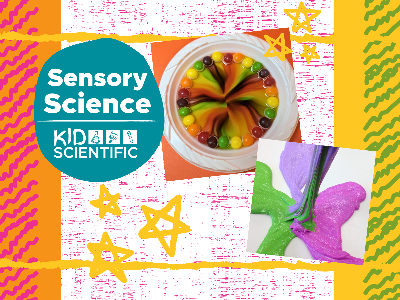 Kidcreate Studio - Bloomfield.  Sensory Science Weekly Class (3-6 Years)