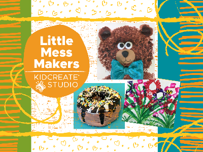 Kidcreate Studio - Ashburn. Little Mess Makers Weekly Class (18 Months-6 Years)